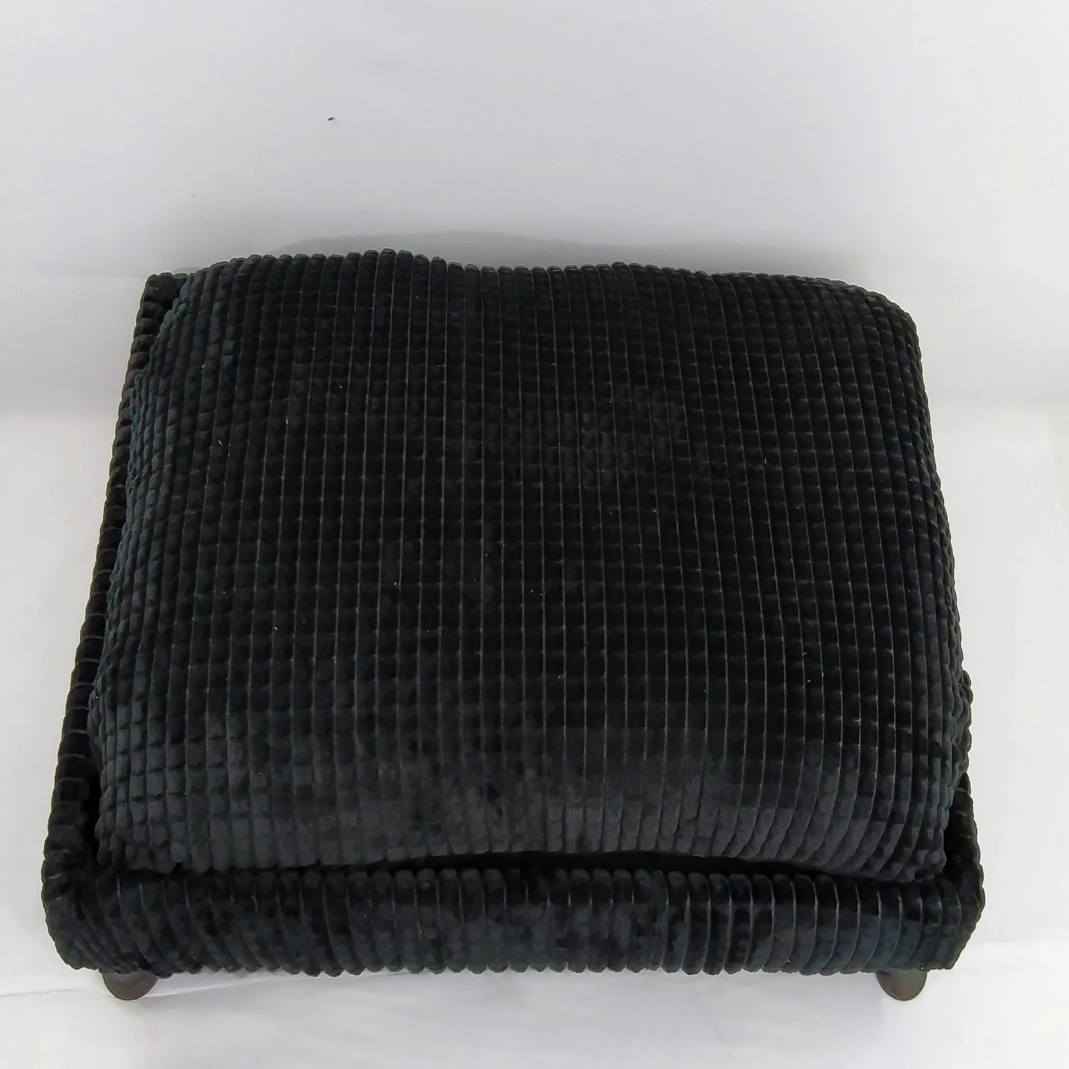 Base Cama Para Mascotas 90x60x20cm  Grande Negro Malupets 3