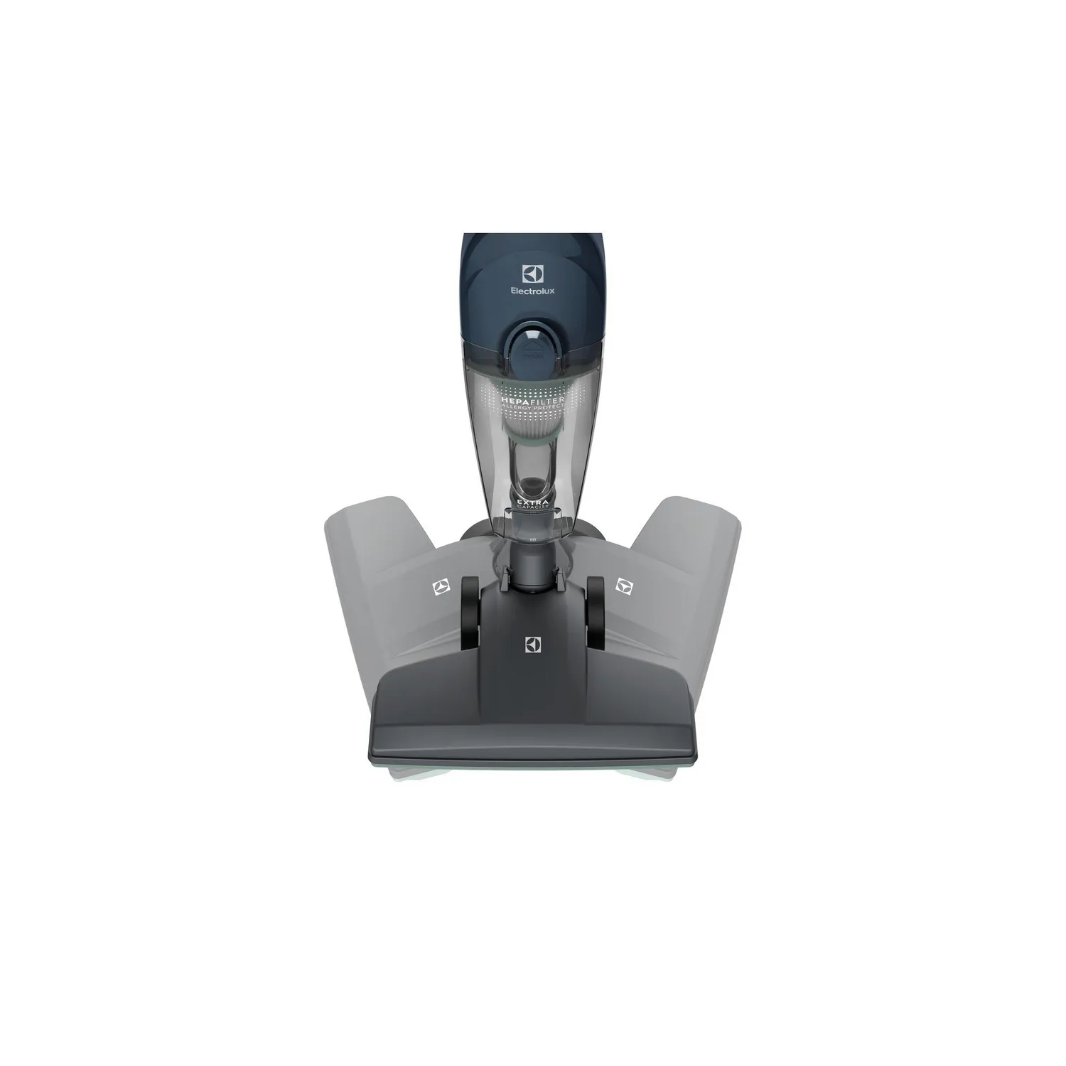 Aspiradora Vertical 1 Lts Powerspeed Gris/Azul 5