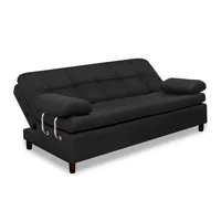 Sofá Cama Wild Microfibra Negro
