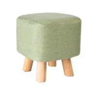 Puff Auxiliar Butaco Cuadrado 30x30x30 Menta