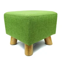 Puff Auxiliar Butaco Cuadrado 30x30x30 Verde Pi