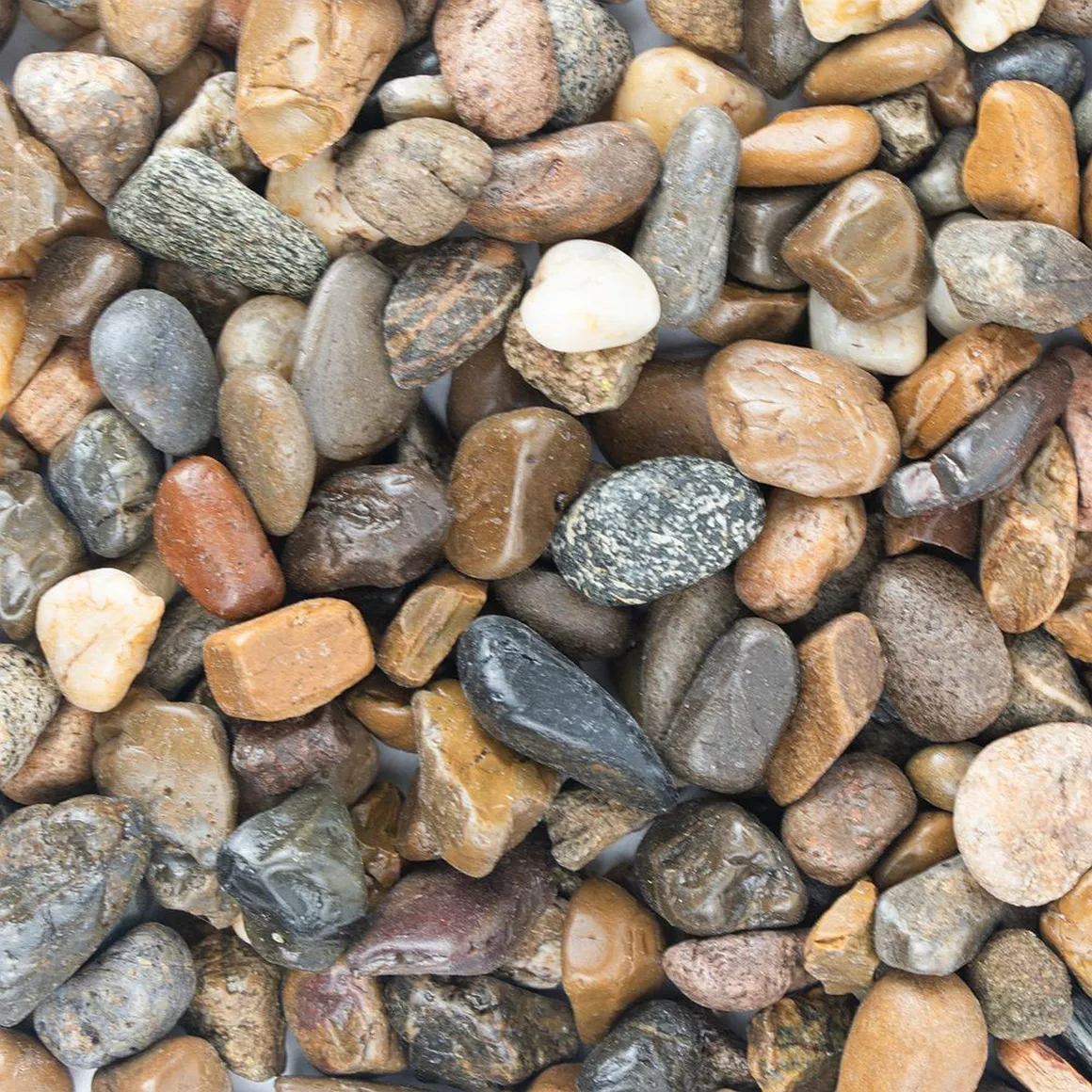 Piedra Rio Brillante Mixta Pequeña X 100 Gramos - Homecenter.com.co