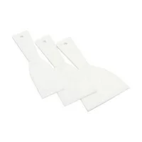 Kit 3 Espátulas Plástico Mango