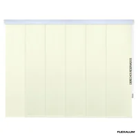 Panel Oriental Absolut Blackout Cream A La Medida Ancho Entre 320.5-340  Cm Alto Entre  320.5-340 Cm