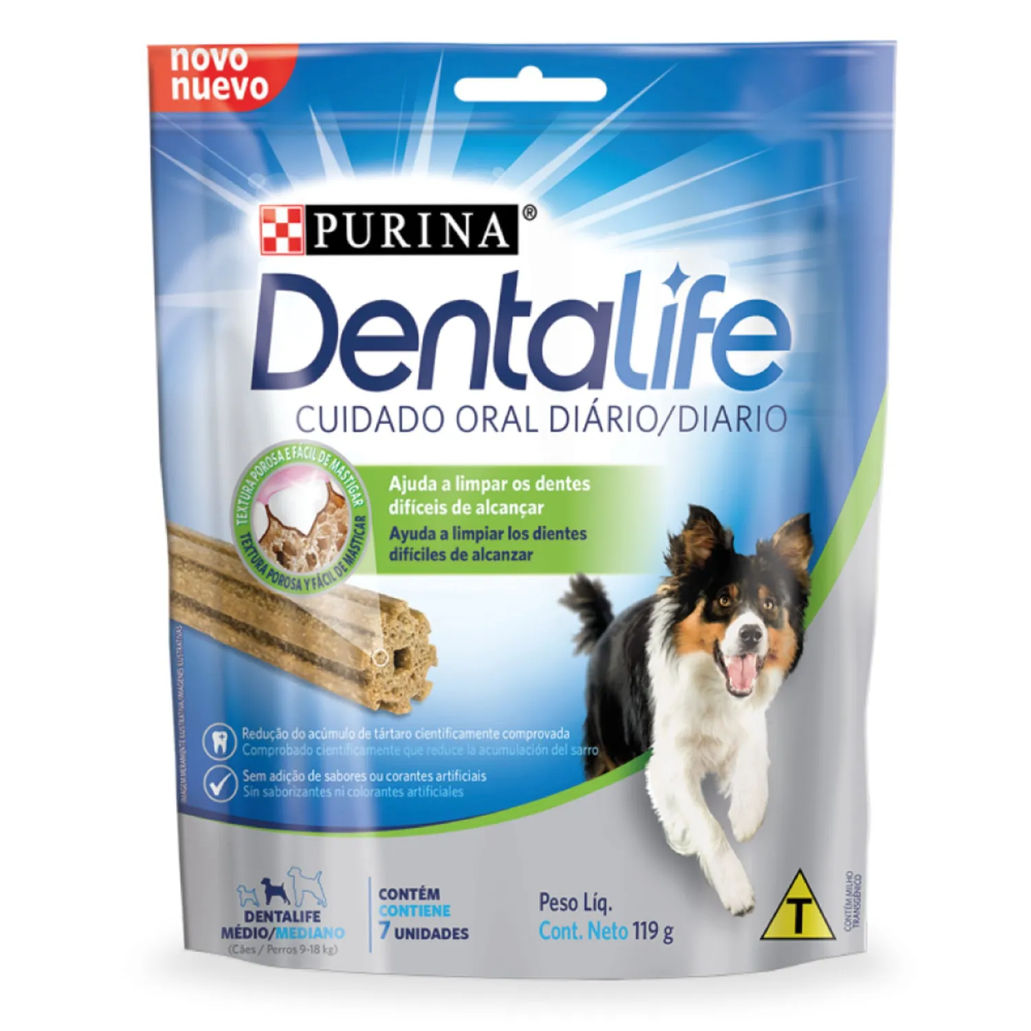 Snack Para Perro Razas Medianas Small Breed Dentalife x7und 119g