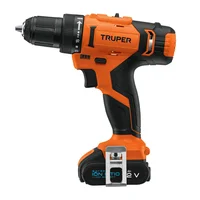 Taladro Inalámbrico 3/8 Pulgadas Profesional 12 V y Torque 18 Nm Truper