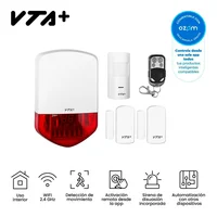 Kit Seguridad Inteligente Alarma +Sensores+ Sirena
