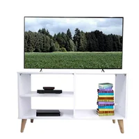 Mesa TV 50" king 55x110x39cm blanco