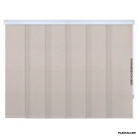 Panel Oriental Solar Tangle Crema A La Medida Ancho Entre 260.5-280  Cm Alto Entre  300.5-320 Cm