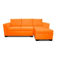 Sala Moderna Turmalina Microfibra Naranja
