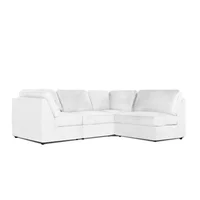 Sala Moderna Nápoles Microfibra Blanco
