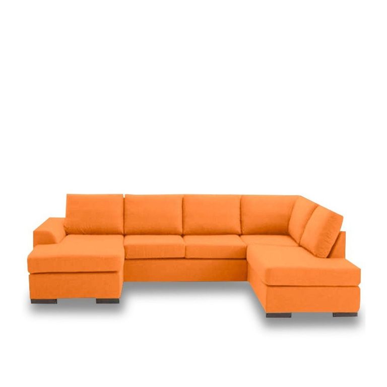 Sala Moderna Sapporo Cuero Sintético Naranja MAGIC CLASS | Falabella ...