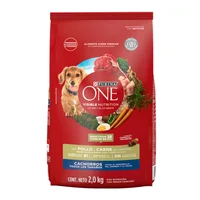 Comida Seca Para Perro One Cachorro Pollo Y Carne 2kg