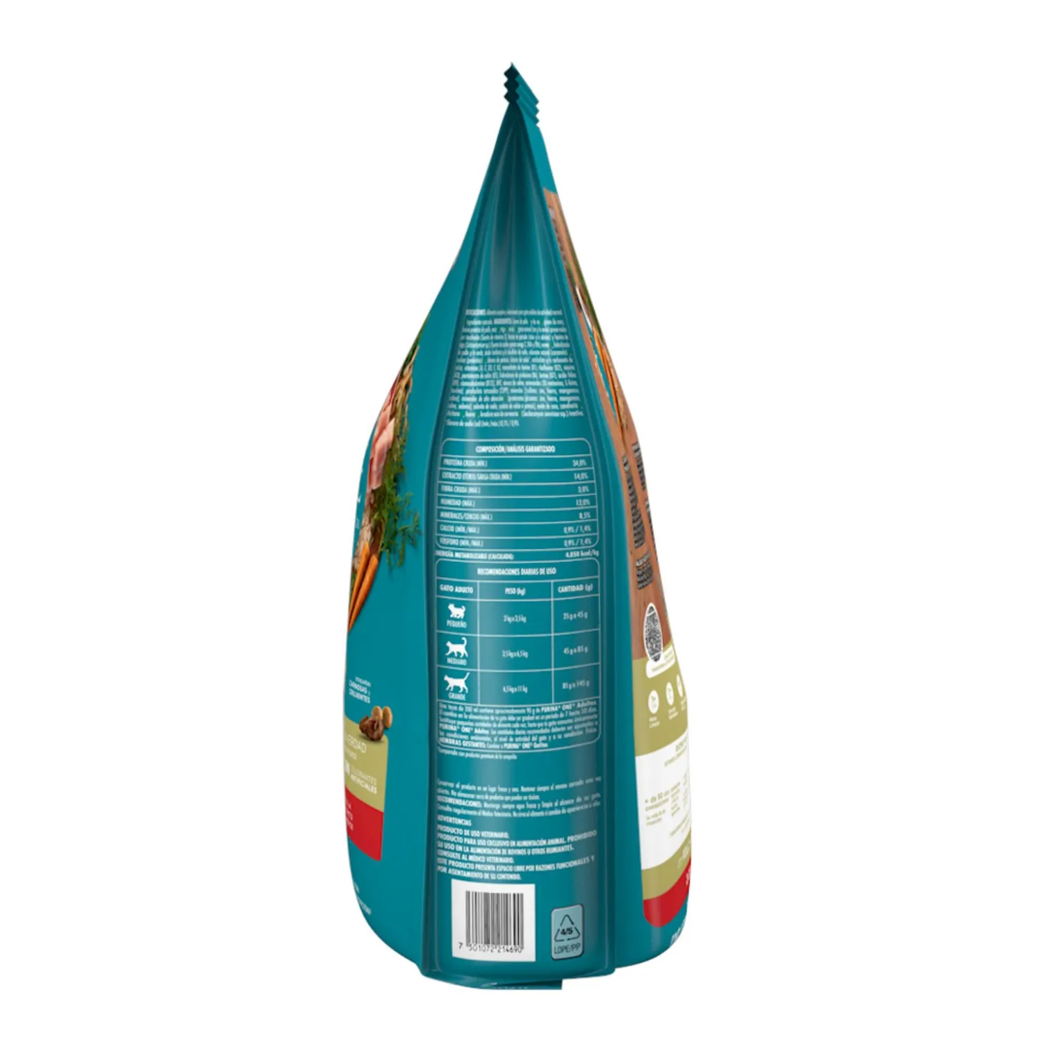 Comida Seca Para Gato Pollo Y Carne One 2kg 4