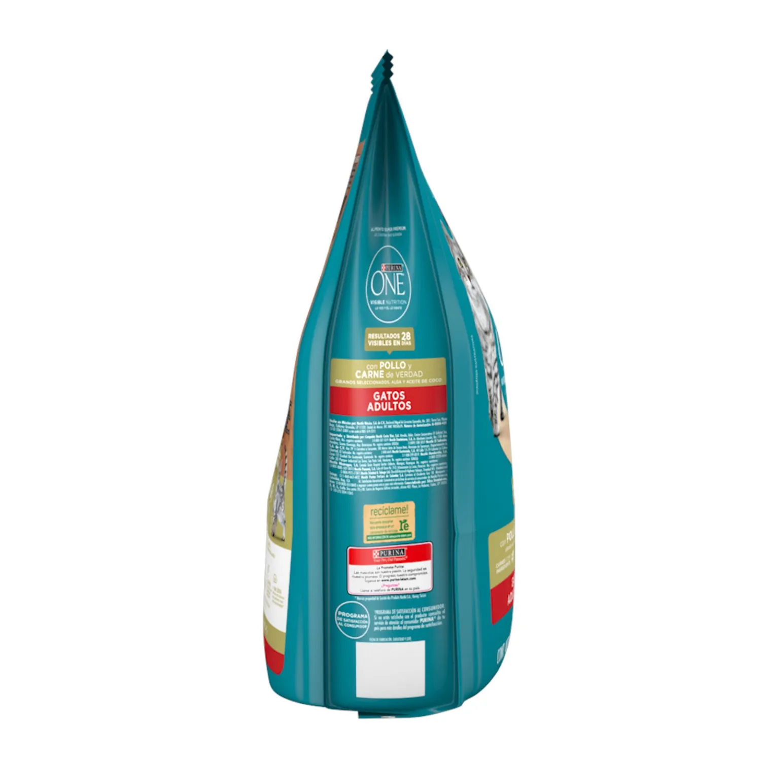 Comida Seca Para Gato Pollo Y Carne One 2kg 6