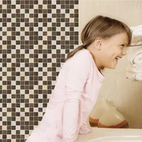 Mosaico Francesa Cuadros Multicol Cu 30x30cm Lt