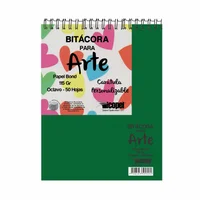 Bitácora Papel Bond Octavo