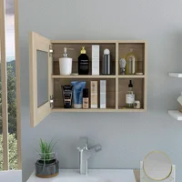 Gabinete De Baño Cairo Rovere 40x55x12.1 Cm Sensi Dacqua