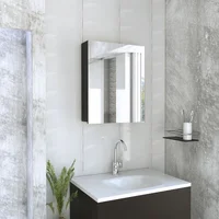 Gabinete De Baño Lumo Wengue 50.5x40x12.2 Cm Sensi Dacqua