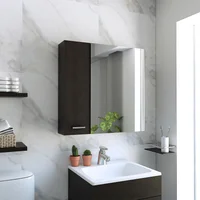 Gabinete De Baño Sines Wengue 60x60x14.9 Cm Sensi Dacqua