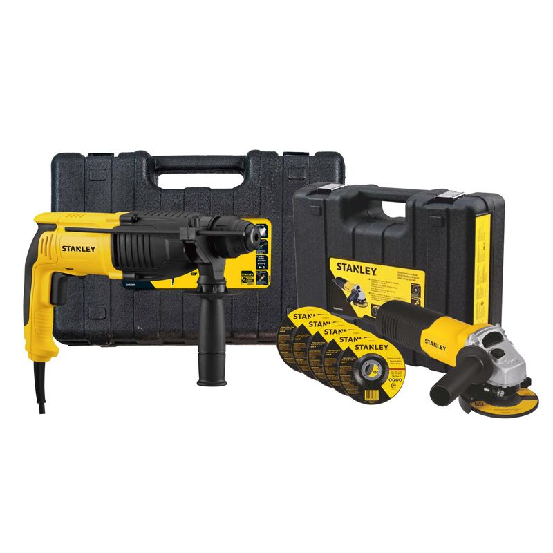 Taladro Rotomartillo Sds-Plus 800w Pulidora 4-1/2 Pulgadas