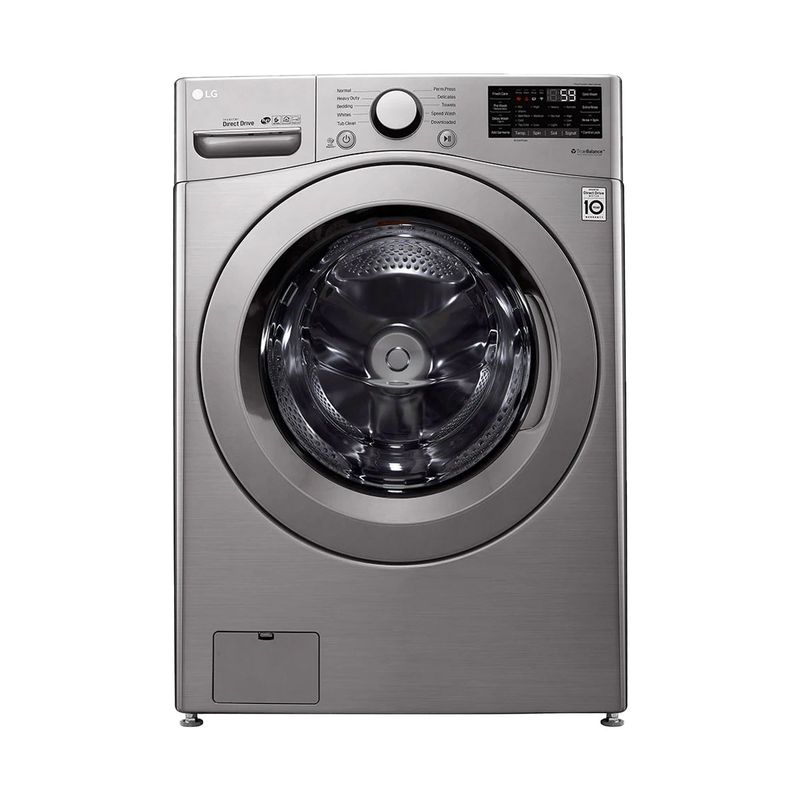 LG - Lavadora Carga Frontal 22 Kg Gris DP132