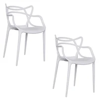 Setx2 Silla Curva Streem 49X49X82 Blanco