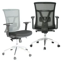 Silla De Escritorio Gris/Negro Ekonomodo Colombia Ekmr2007G