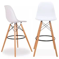 Setx2 Silla De Bar Eames 42X47X106 Blanco