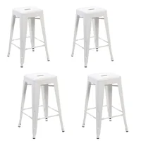 Setx4 Silla Bar True 30X30X76 Blanco