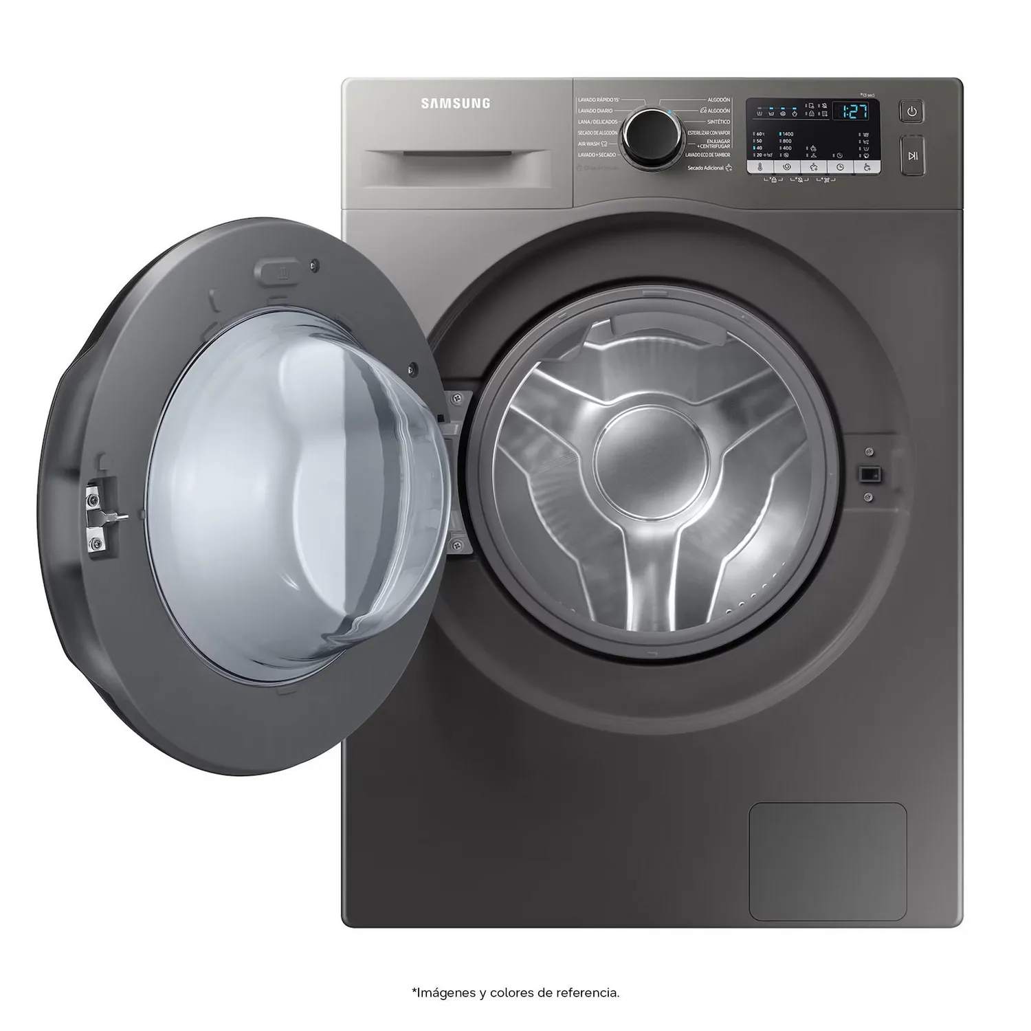 Lavadora Secadora Carga Frontal Eléctrica 11,5 Kg WD11T4046BX/CO Inoxidable 3