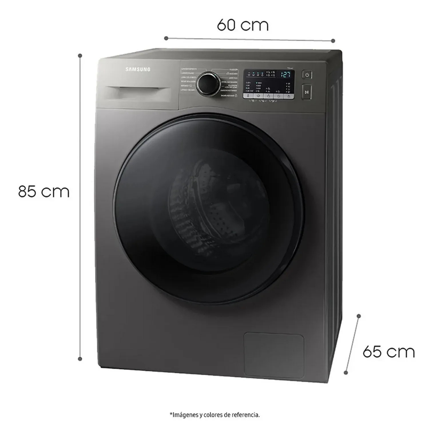 Lavadora Secadora Carga Frontal Eléctrica 11,5 Kg WD11T4046BX/CO Inoxidable 9