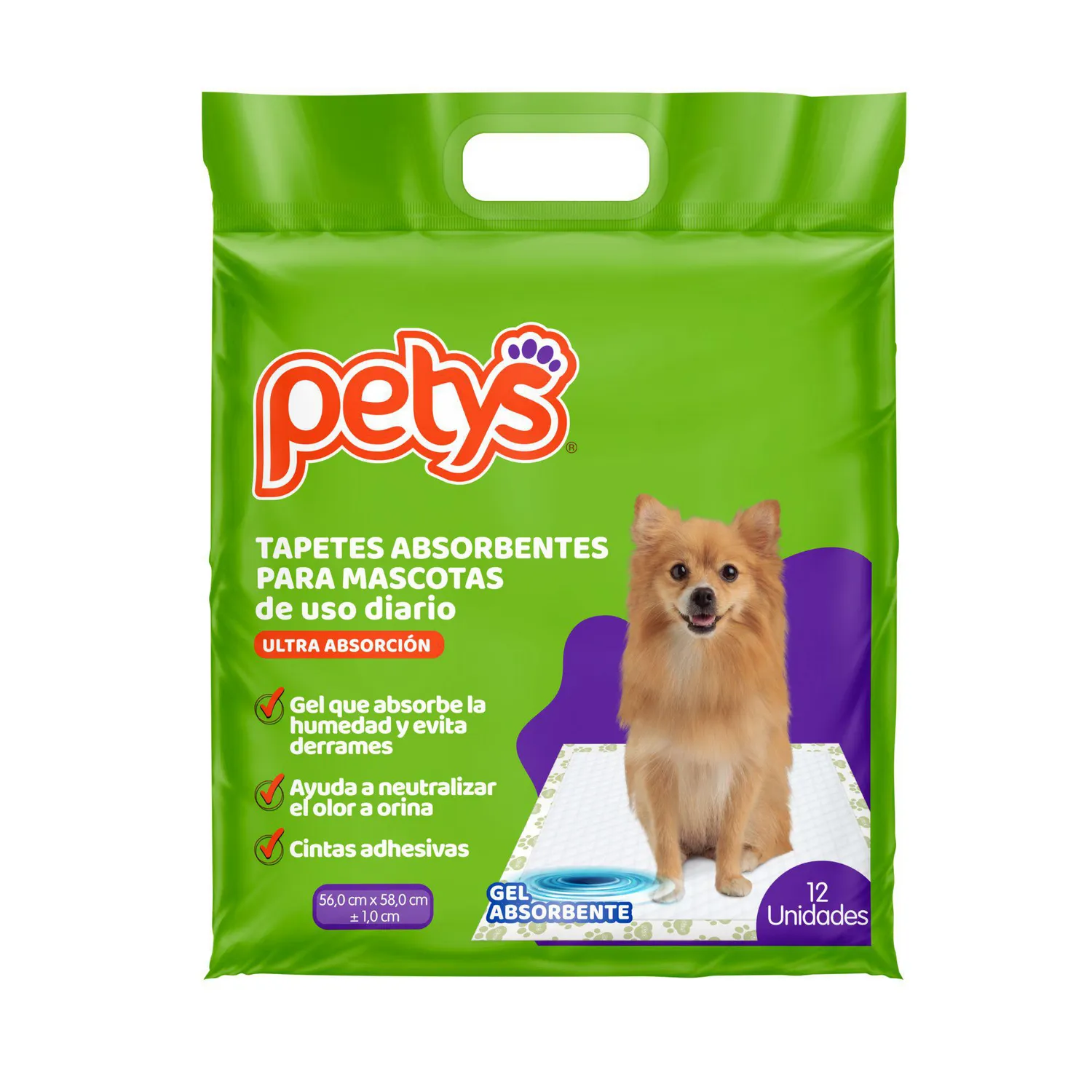 Tapetes  Para Perro De Entrenamiento Absorbentes Petys x 12und