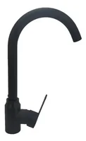 Grifería Lavaplatos Negra Cuello Ganso Daxell Consumo 7.3 l/min