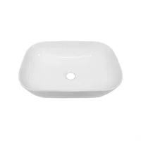 Lavamanos Rectangular Ceramica Blanco 47x34x14cm