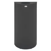 Caneca Media Luna Acero  45L Metal Tapa Abierta