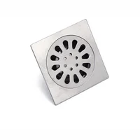 Rejilla cuadrada tipo sol acero inox antiolor