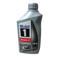 Aceite Moto Mobil 10W40 1 Rac 4T Cuarto
