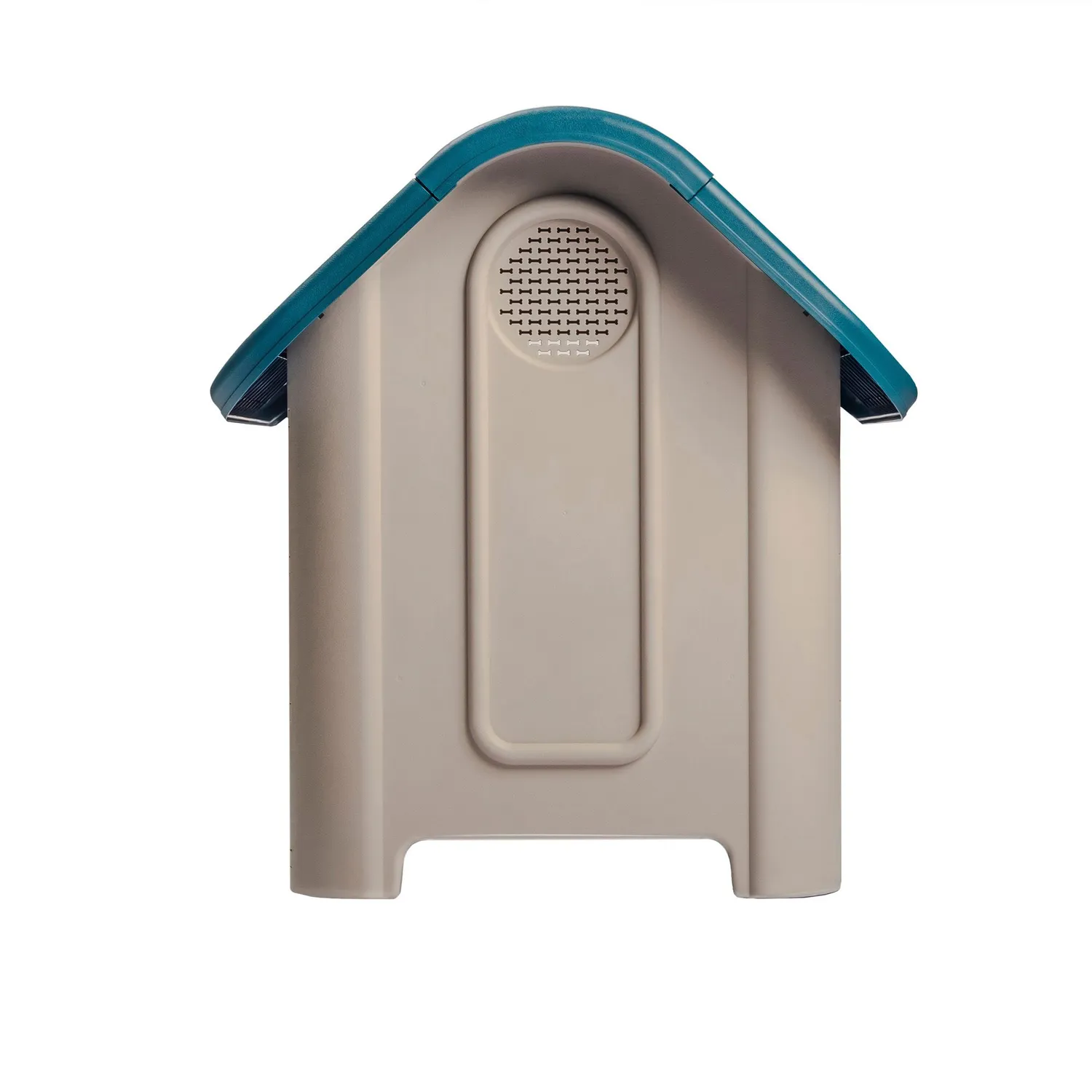 Casa Para Perros Plástica 74.5x60x66cm Mediano Turquesa 5