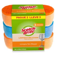 Esponja Cero Rayas Scotch Brite Pague 2 Lleve 3 Unidades