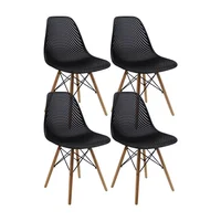 Set X4 Silla Air Eames Negro