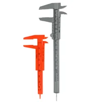 Juego Calibrador Pie de Rey 2 Piezas Plástico 3 y 7 Pulgadas Discover