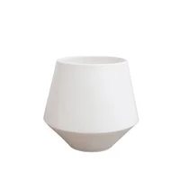 Matera Cerámica Cónica Vitro 205X22X205Cm Blanco