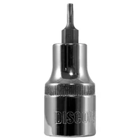 Copa Punta Torx Corta 1/2 Pulgada Punta 1/4 Pulgadas X T8 Discover