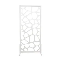 Biombo 88x2.5x194 cm Stone Blanco