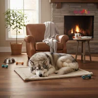 Cobija Moscú Beige para Mascota 100 x 75 cm