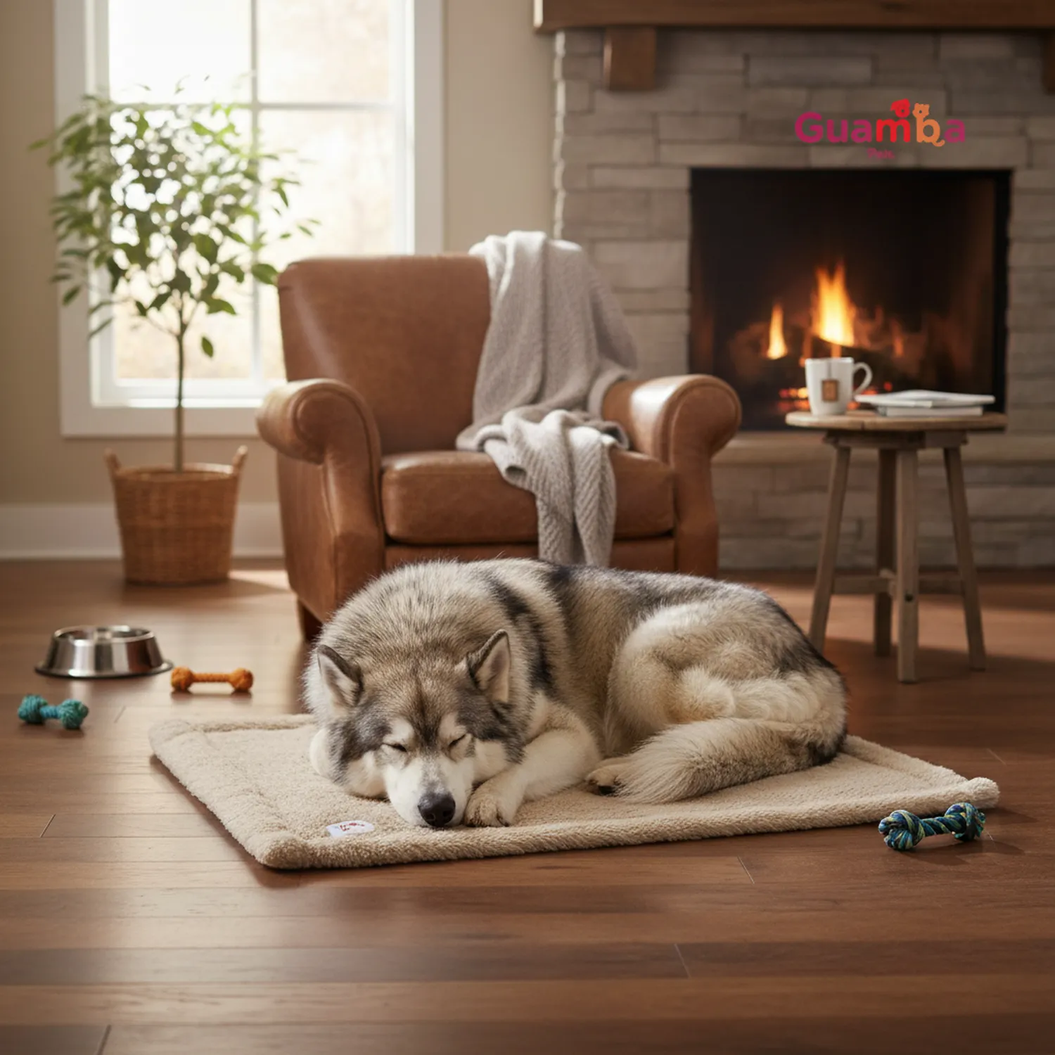 Cobija Moscú Beige para Mascota 100 x 75 cm