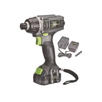 Destornillador de Impacto 1/4 Pulg Inalámbrico 12 V 3000IPM