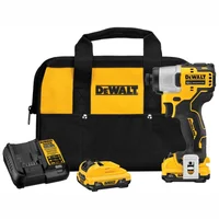 Destornillador Percutor DEWALT 12 V con Batería y Motor Sin Escobillas