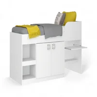 Cama Sencilla Mad Multi Cj 105X84X193 Blanco Bril